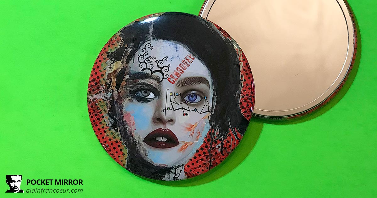 Pocket Mirror (Dolce) Alain Francoeur Shop